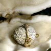 Gold Triple-Band Pave Ring