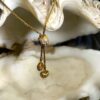 Gold Triple-Band Pave Ring